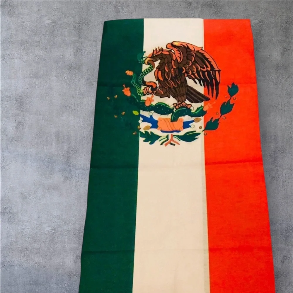 Mexican Flag Mexico 16 n 1 Neck Gaiter Face Cover Dust Mask Biker Rag